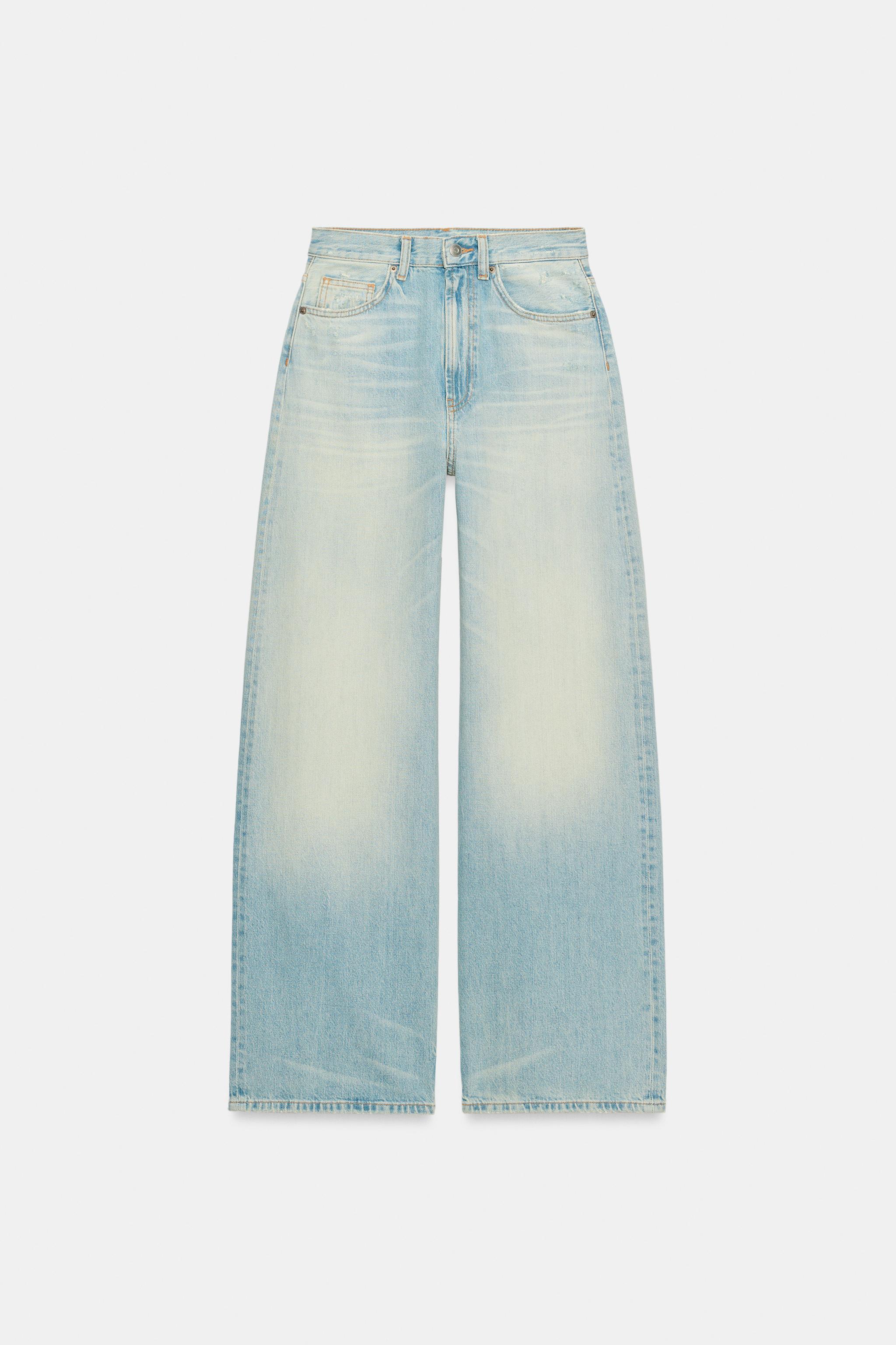 TRF HIGH RISE EXTRA WIDE LEG JEANS